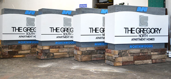 Multifamily Revenue Stream monument "The Gregory"
