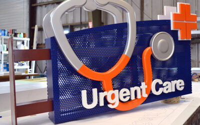 Urgent Care – Flag Sign
