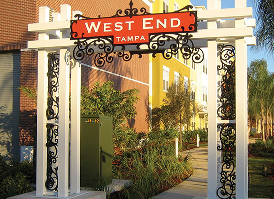 "West End" Arch 