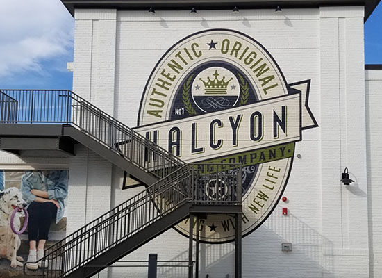 "Halcyon" Mural