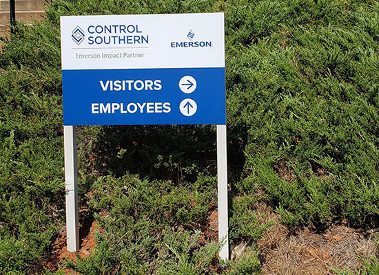 "Control Southern" Post Sign